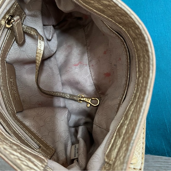 Gold Michael Kors bag - Picture 5 of 7